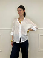 Camicia Over Coreana 3020 Bianco