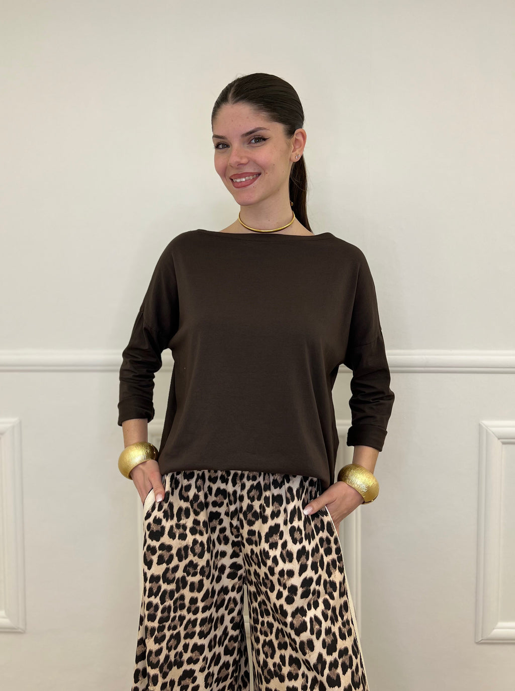 Maglia Scollo a Barchetta 2158