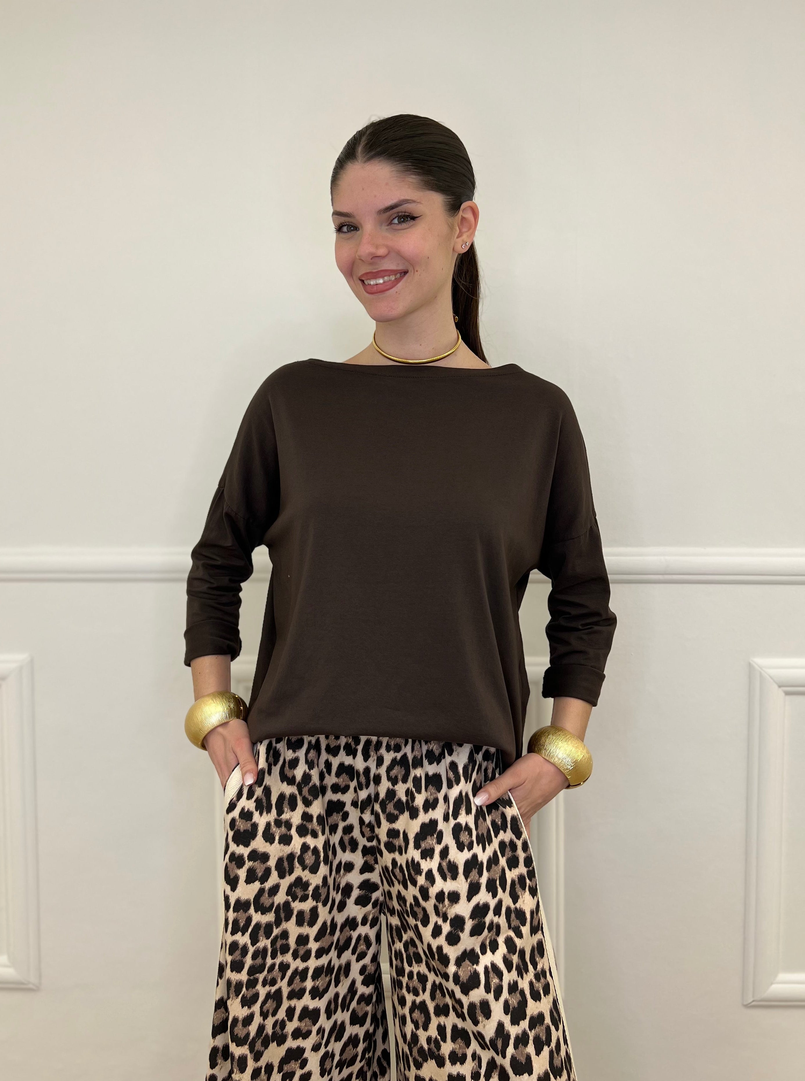 Maglia Scollo a Barchetta 2158