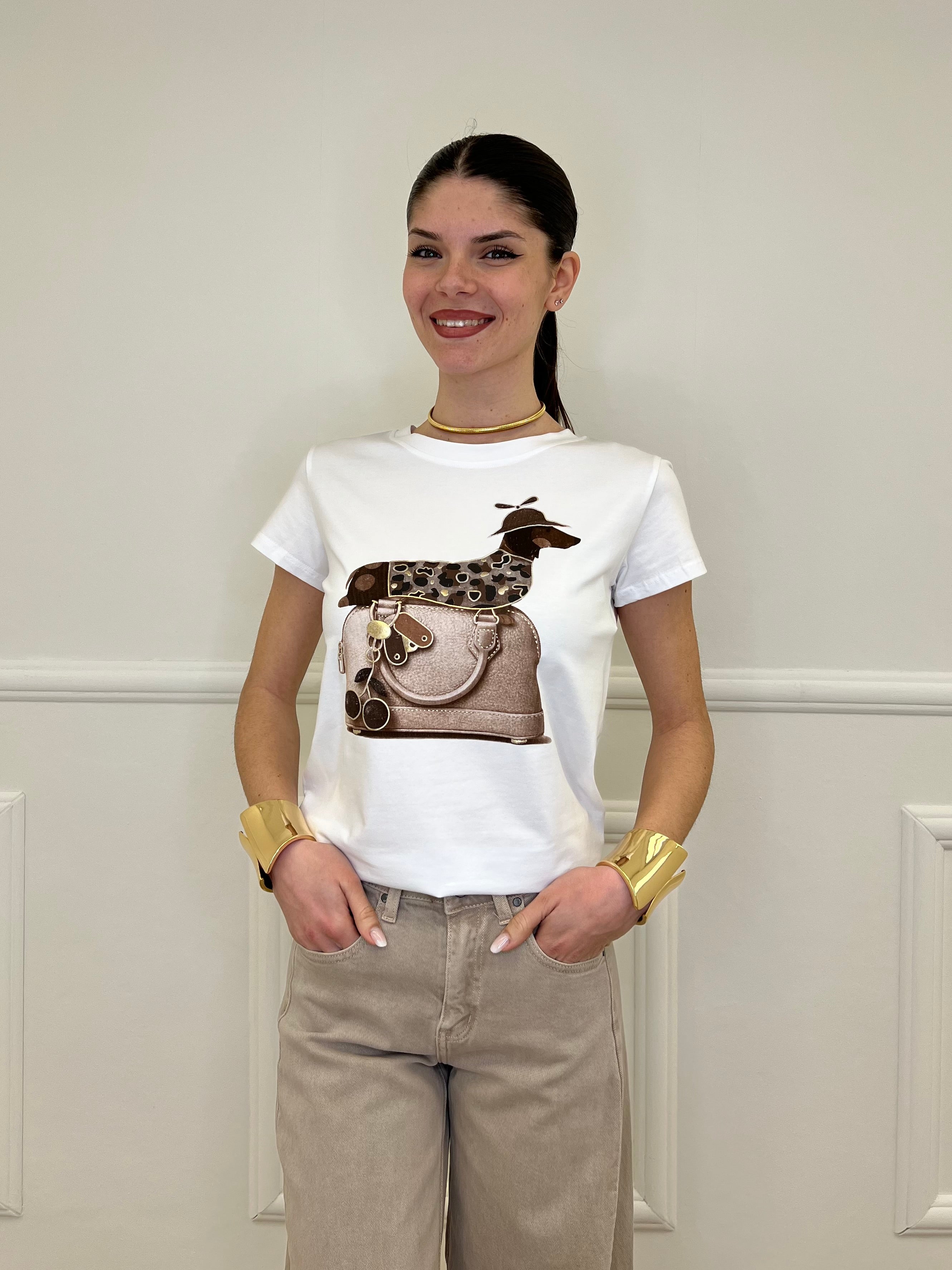 T-shirt Bassotto Maculato BM252