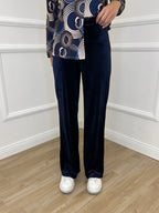 Pantalone Velluto 9857 Blu - Bazar Abbigliamento