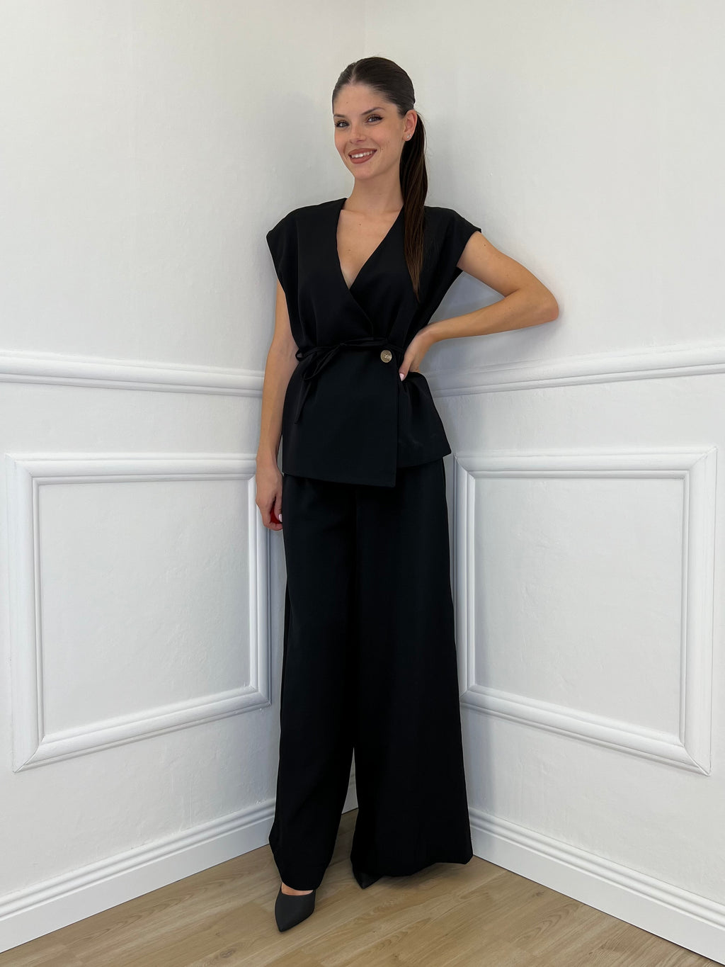 Completo Smanicato 3618 Nero - Bazar Abbigliamento