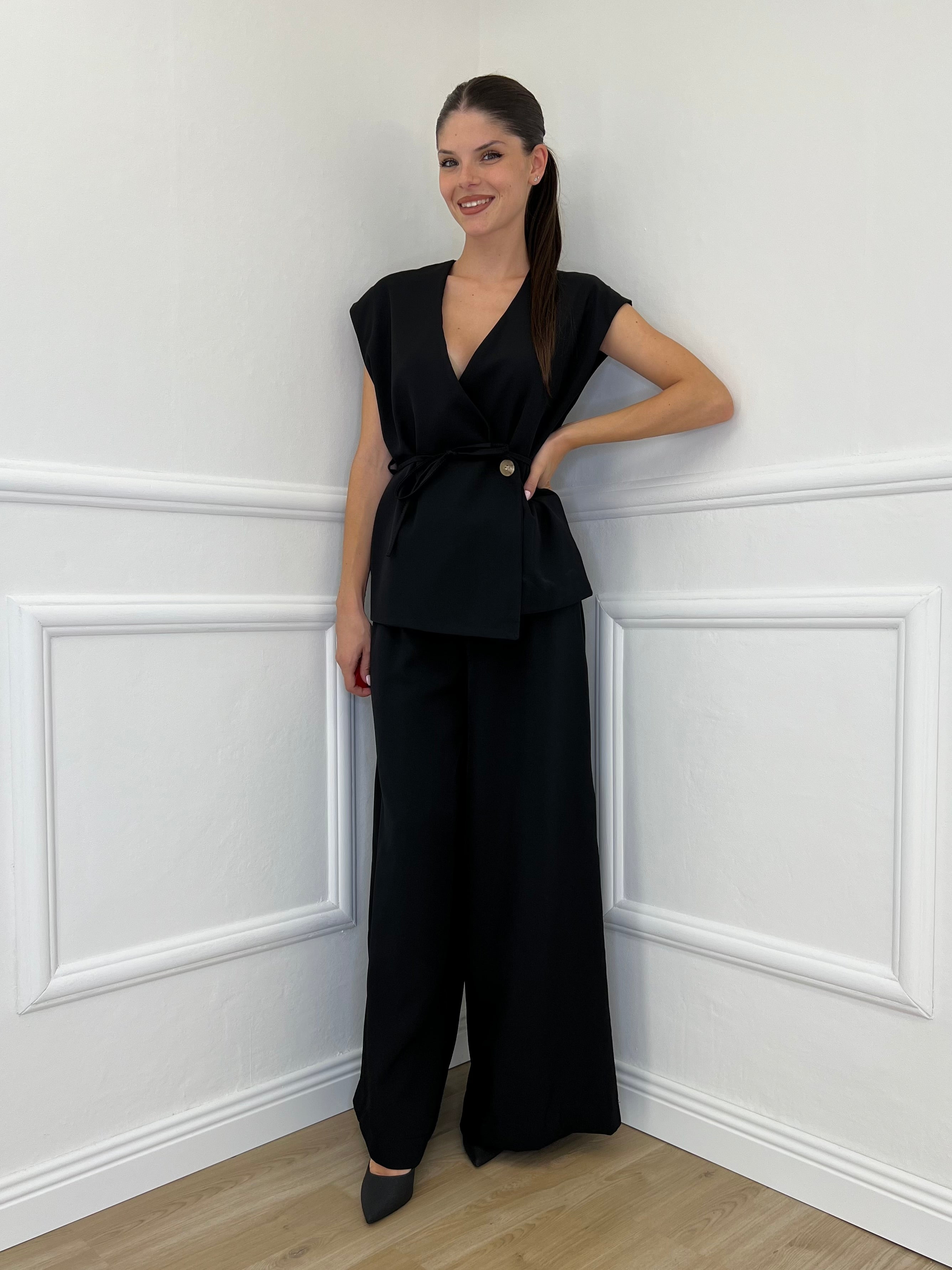 Completo Smanicato 3618 Nero - Bazar Abbigliamento