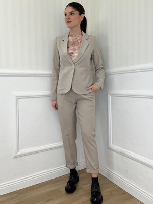 Pantalone Gabardine 5658 Sabbia - Bazar Abbigliamento