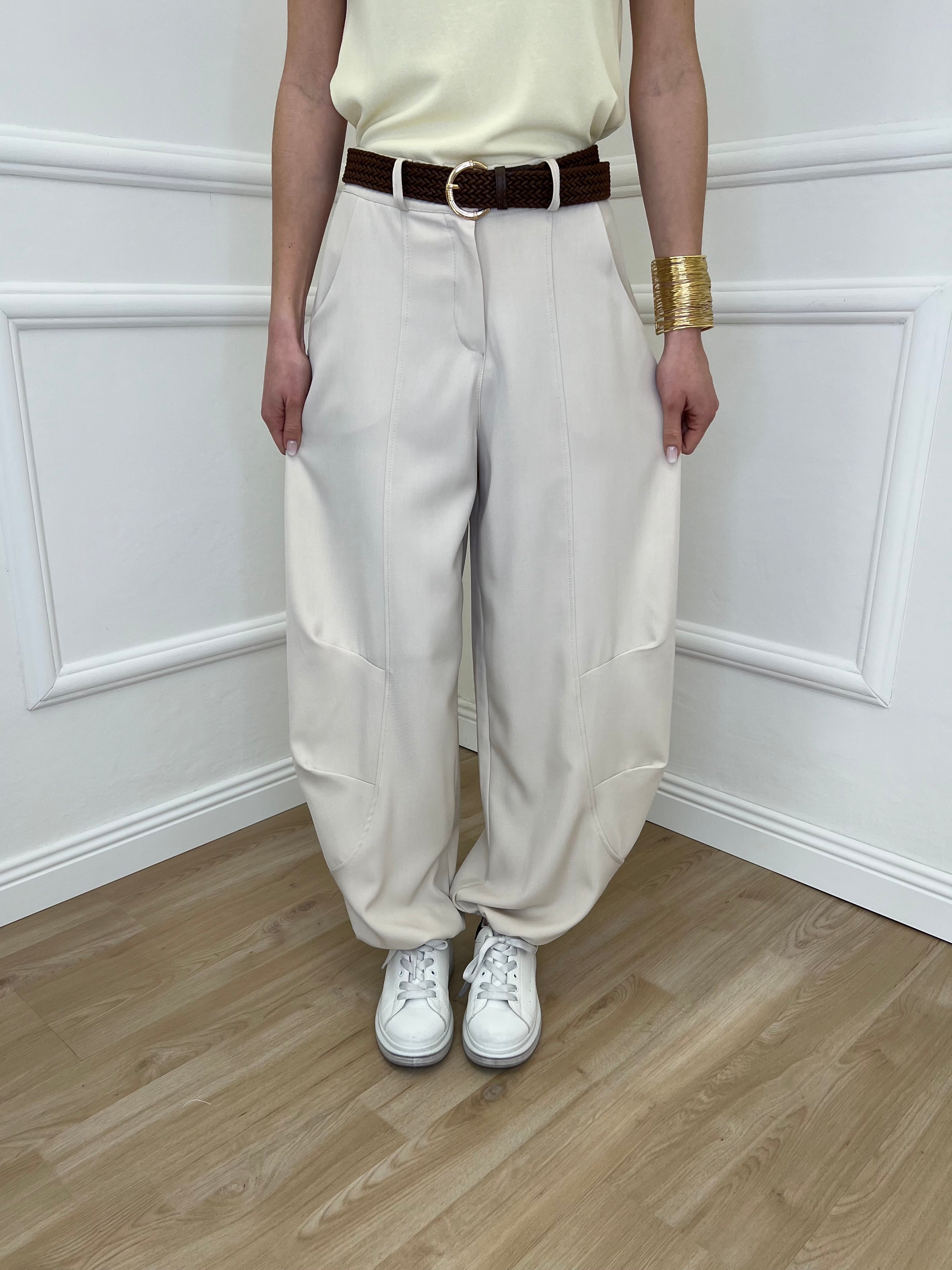 Pantalone Parachute Balloon 28894 Ecru