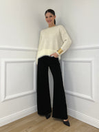 Jeans a Palazzo 2297 Nero