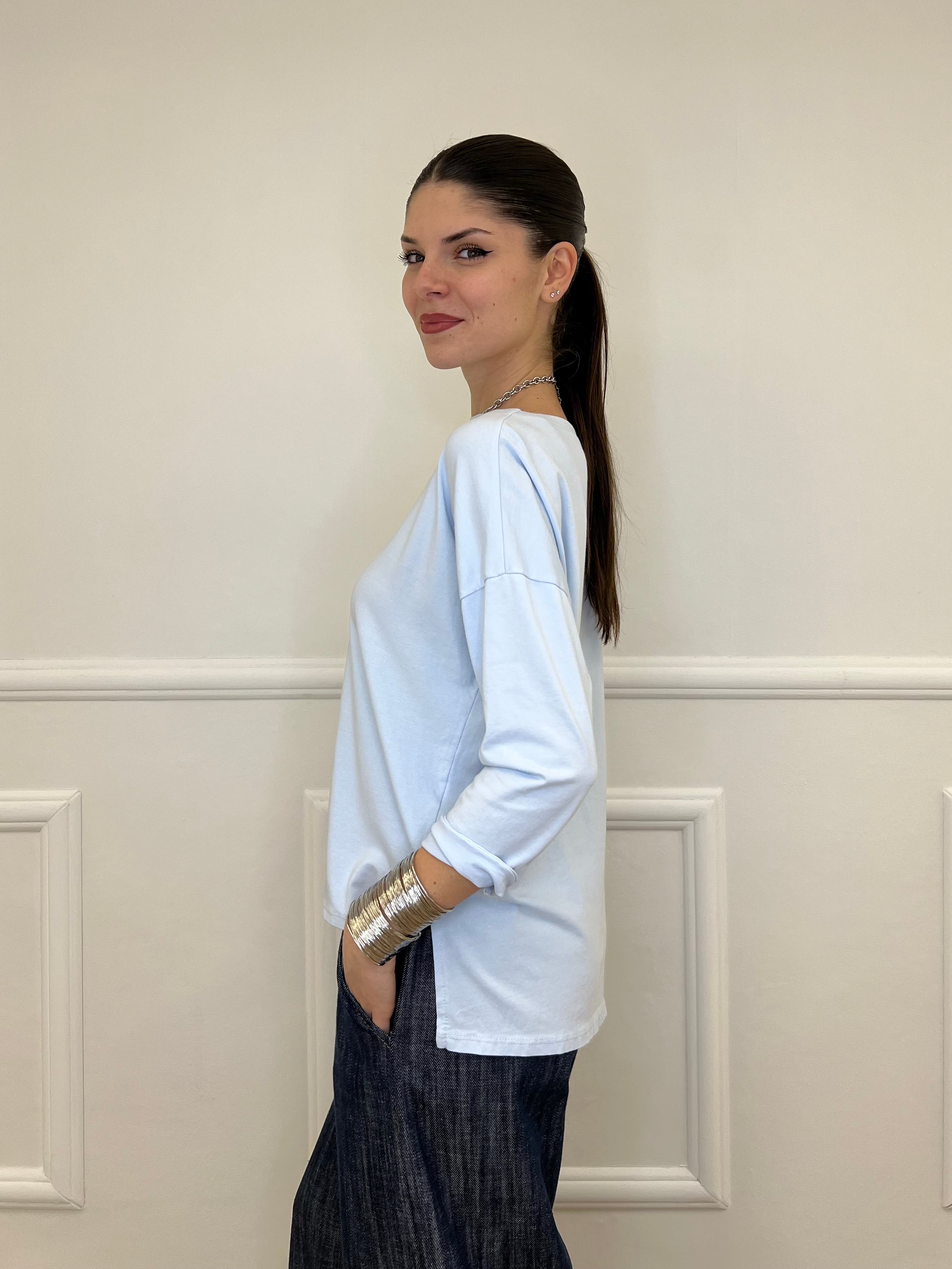 Maglia Scollo a Barchetta 2158