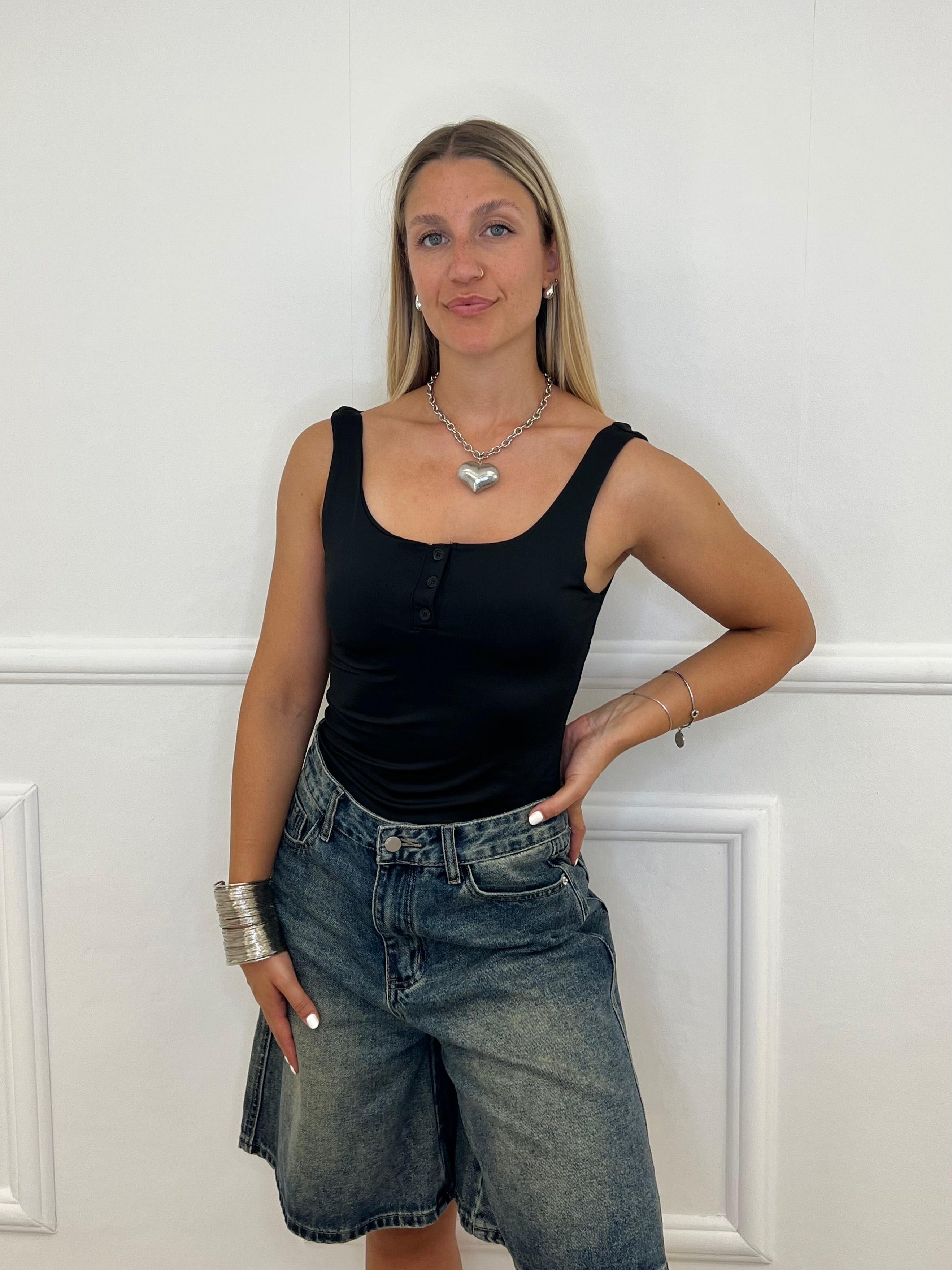 Top Serafino 3358 Nero