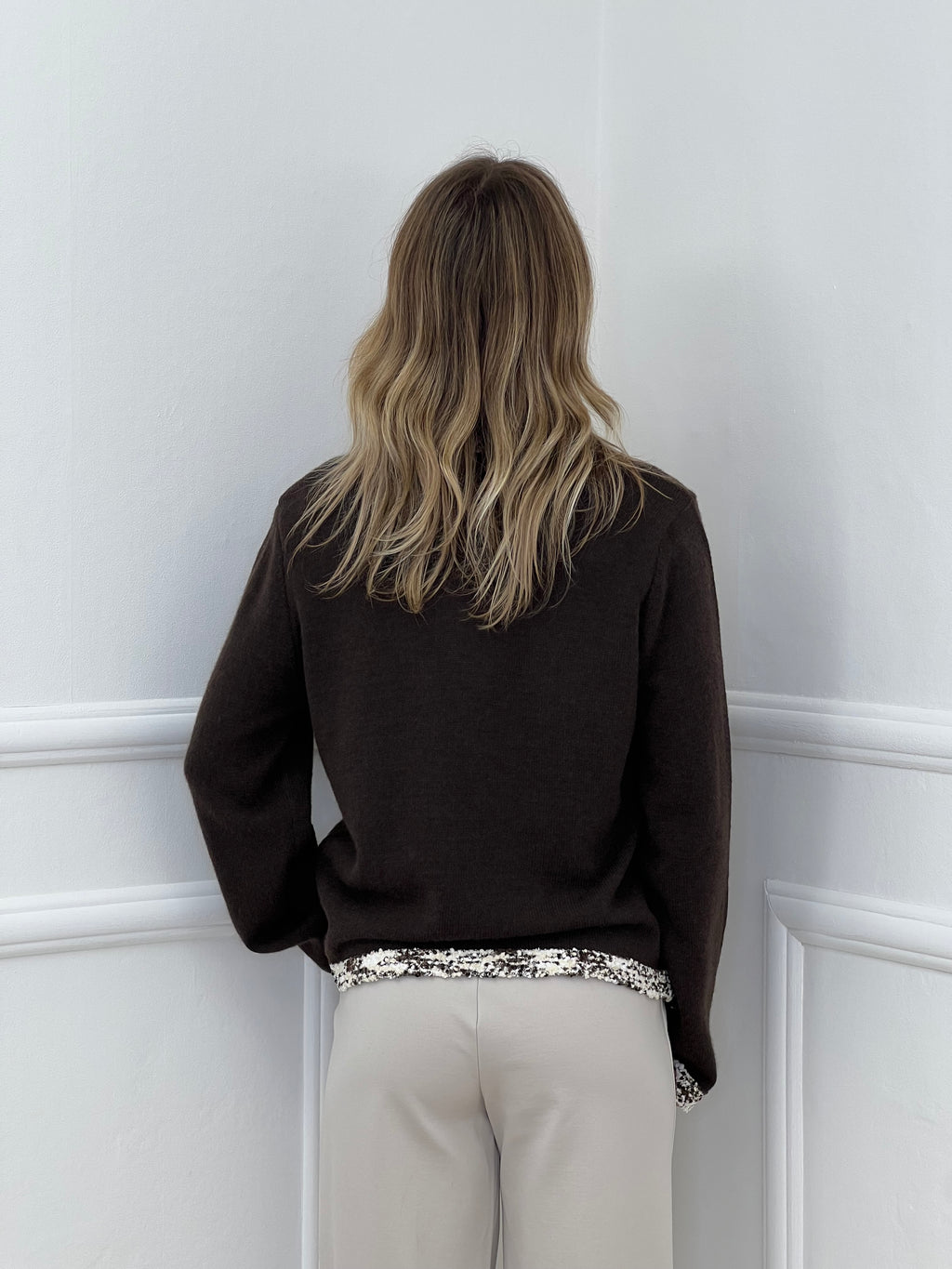 Cardigan Coco 1918 Marrone