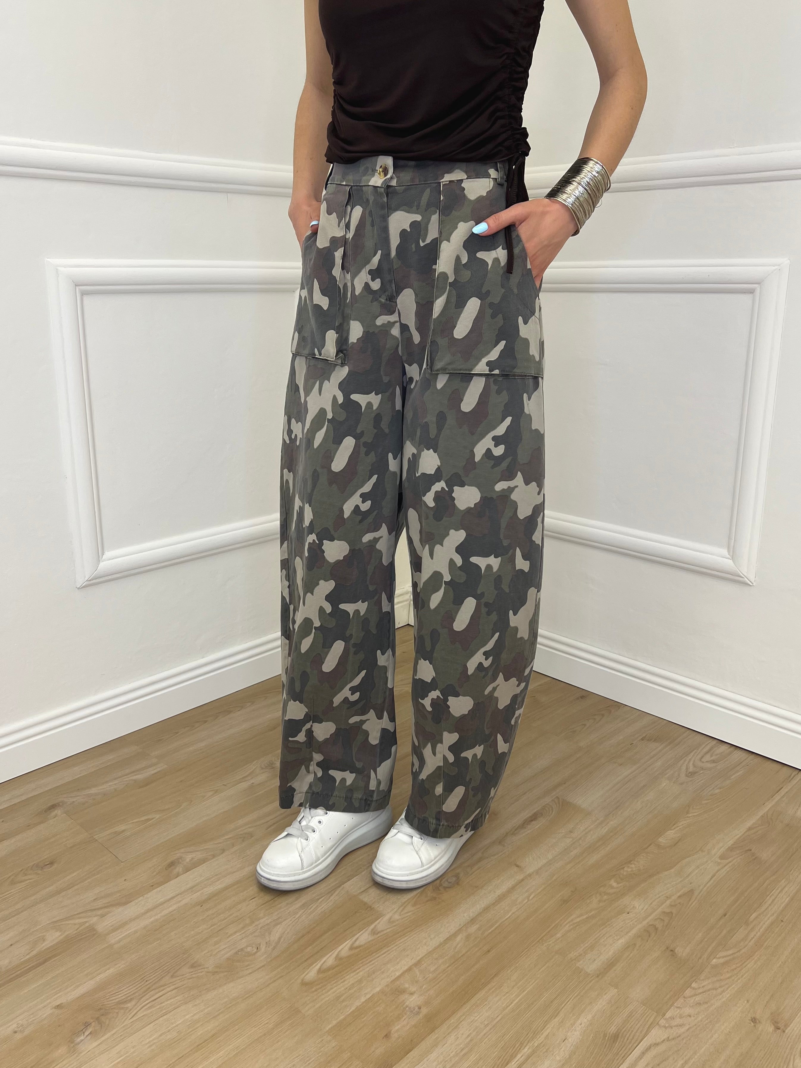 Pantalone Balloon Camouflage MA141