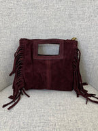 Mini Bag Vera Pelle Frange Manico VPBF002