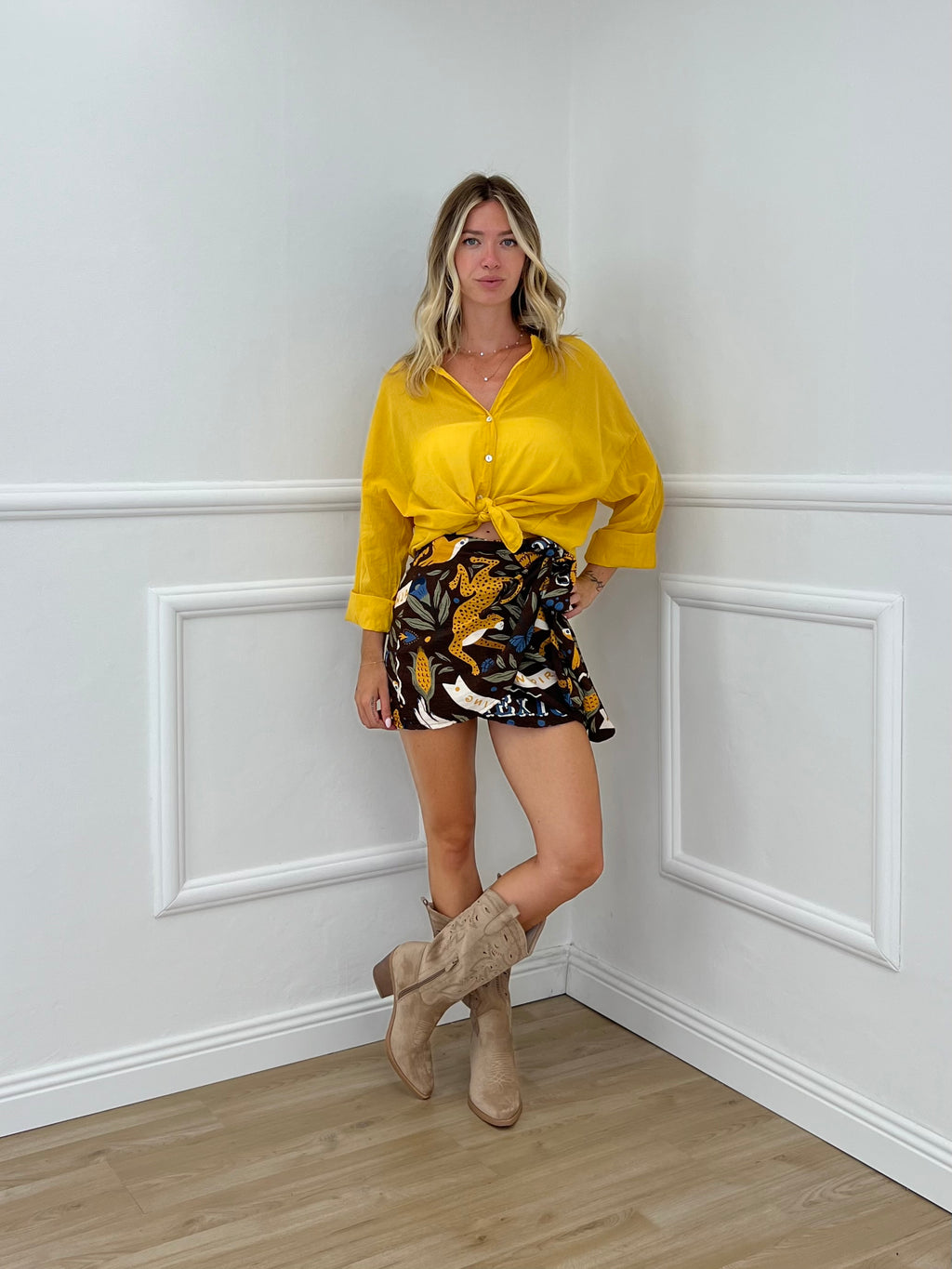 Camicia Over Soft 6040 Senape