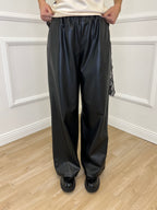 Pantalone Ecopelle 8043 Nero