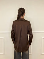 Camicia Satin C1081 Moro