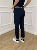 Pantalone Cotone Fusciacca 1508 Blu