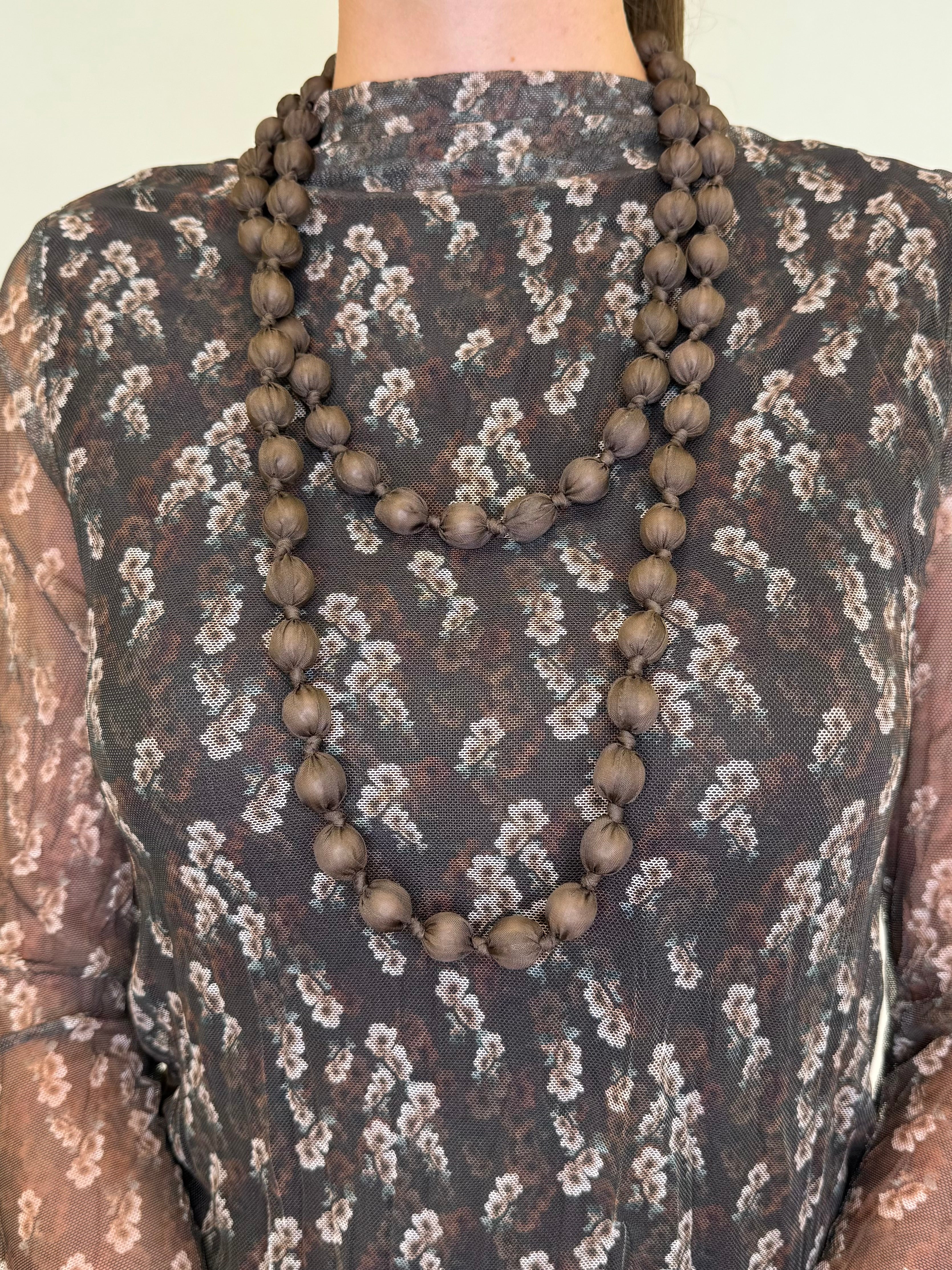 Collana Sfere Piccole NK0296 - Bazar Abbigliamento