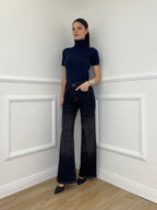 Jeans Strass 2377 Blue Black