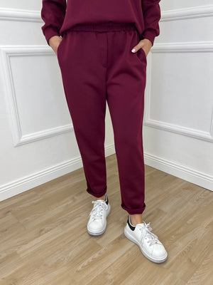 Pantalone Felpa 2252 Bordeaux
