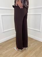 Pantalone Straight 580 Marrone - Bazar Abbigliamento