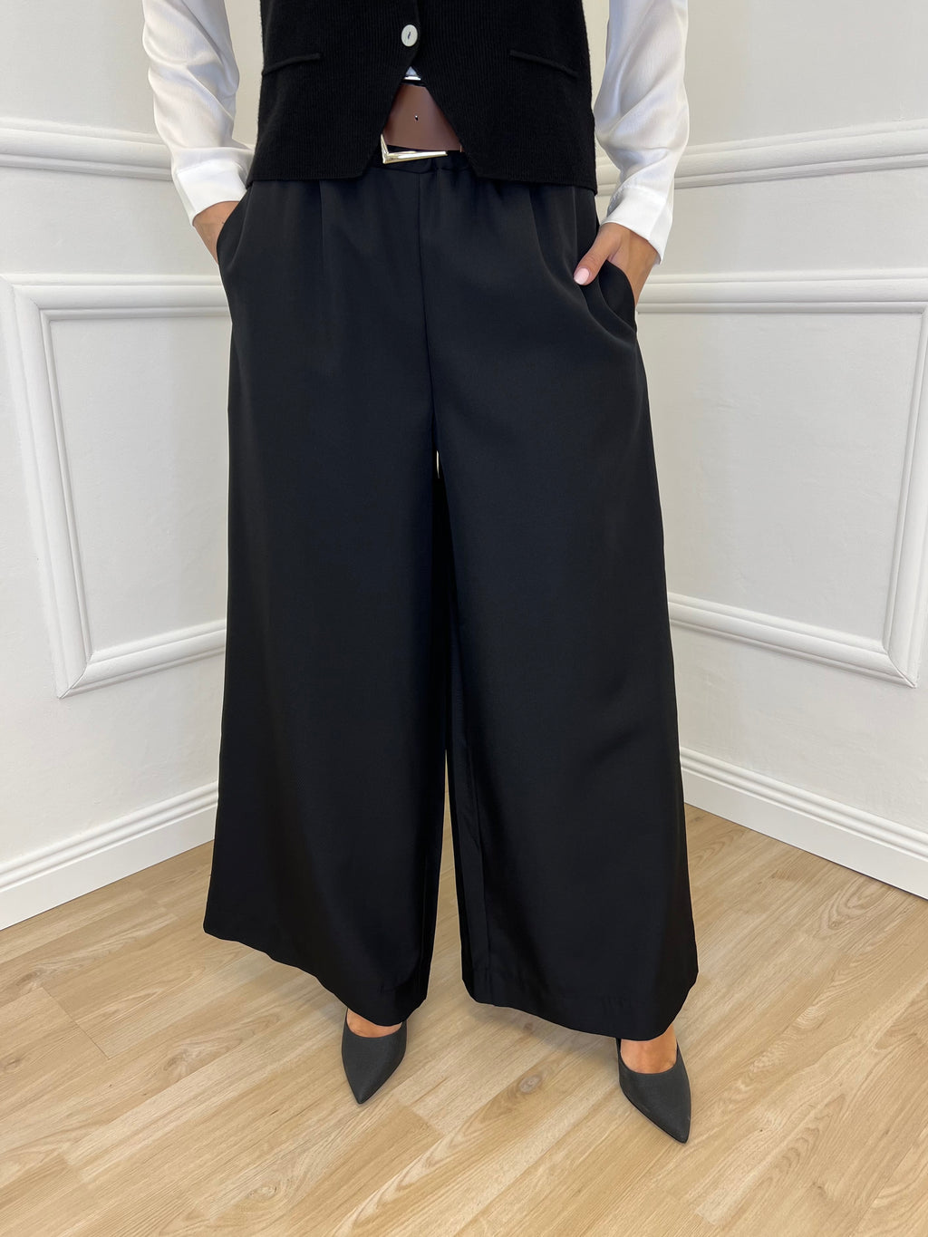 Panta Palazzo 18786 Nero