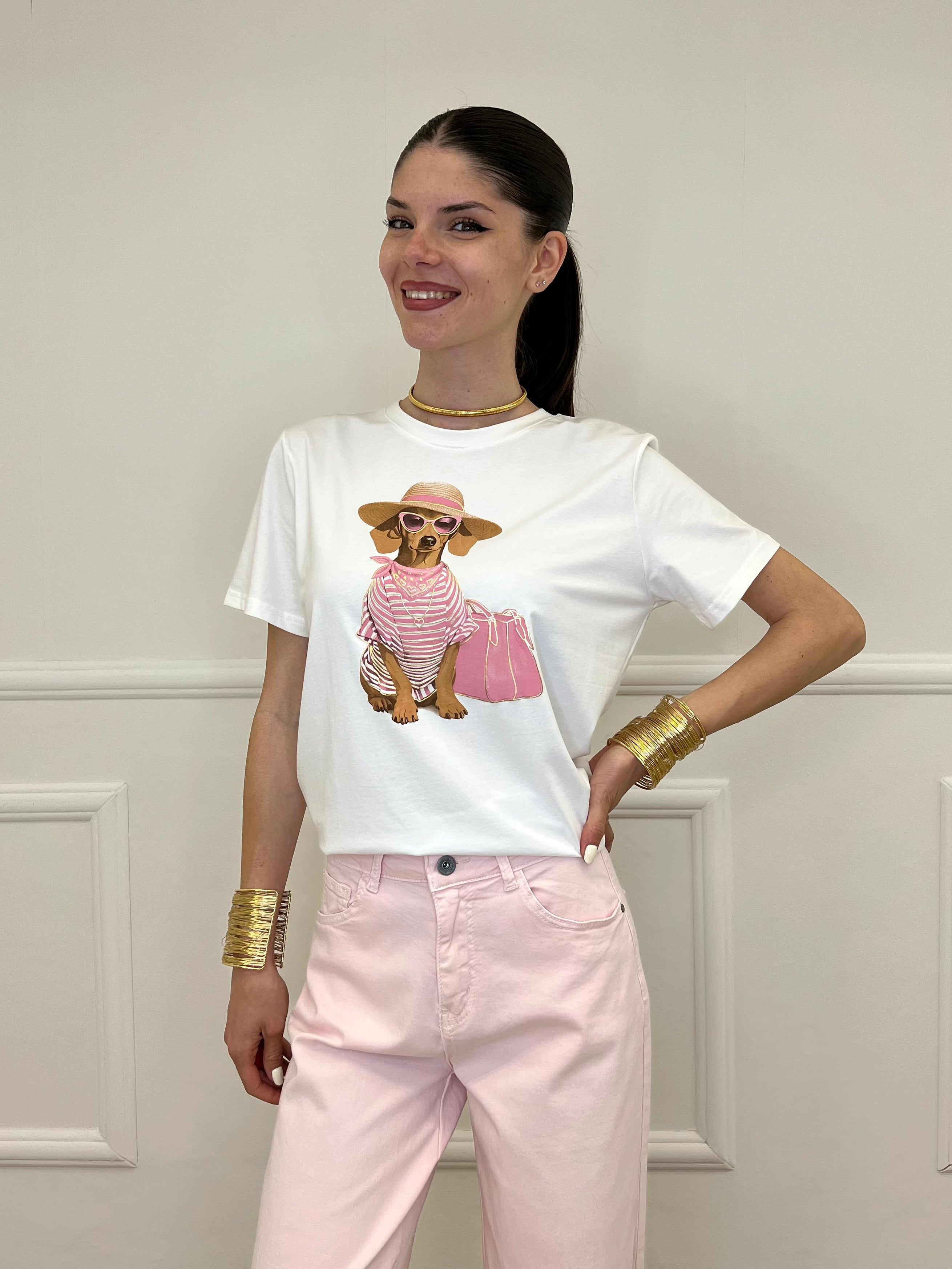 T-shirt Over Bassotto Panama M26-17