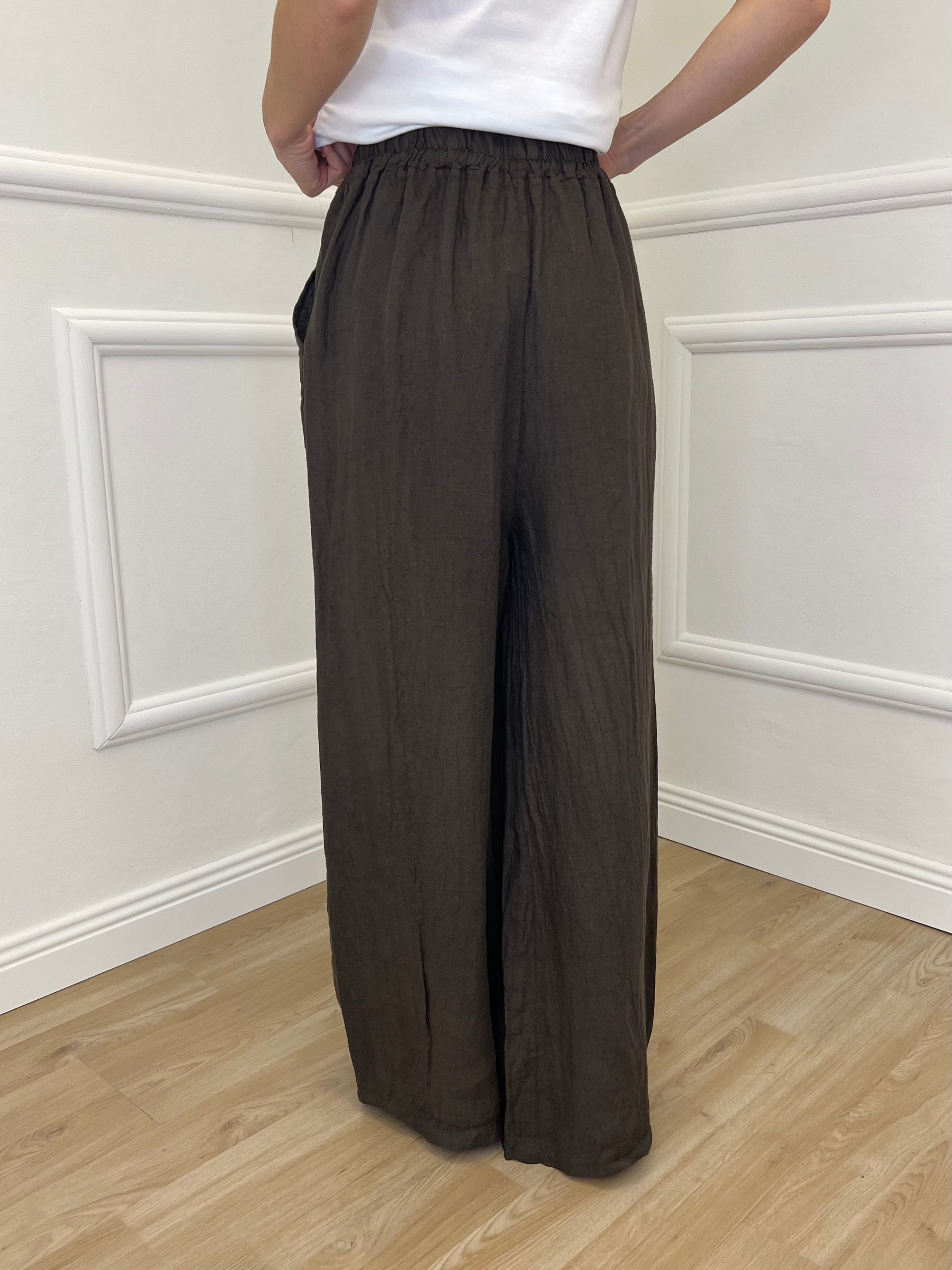 Pantalone Palazzo Lino I586 Moro