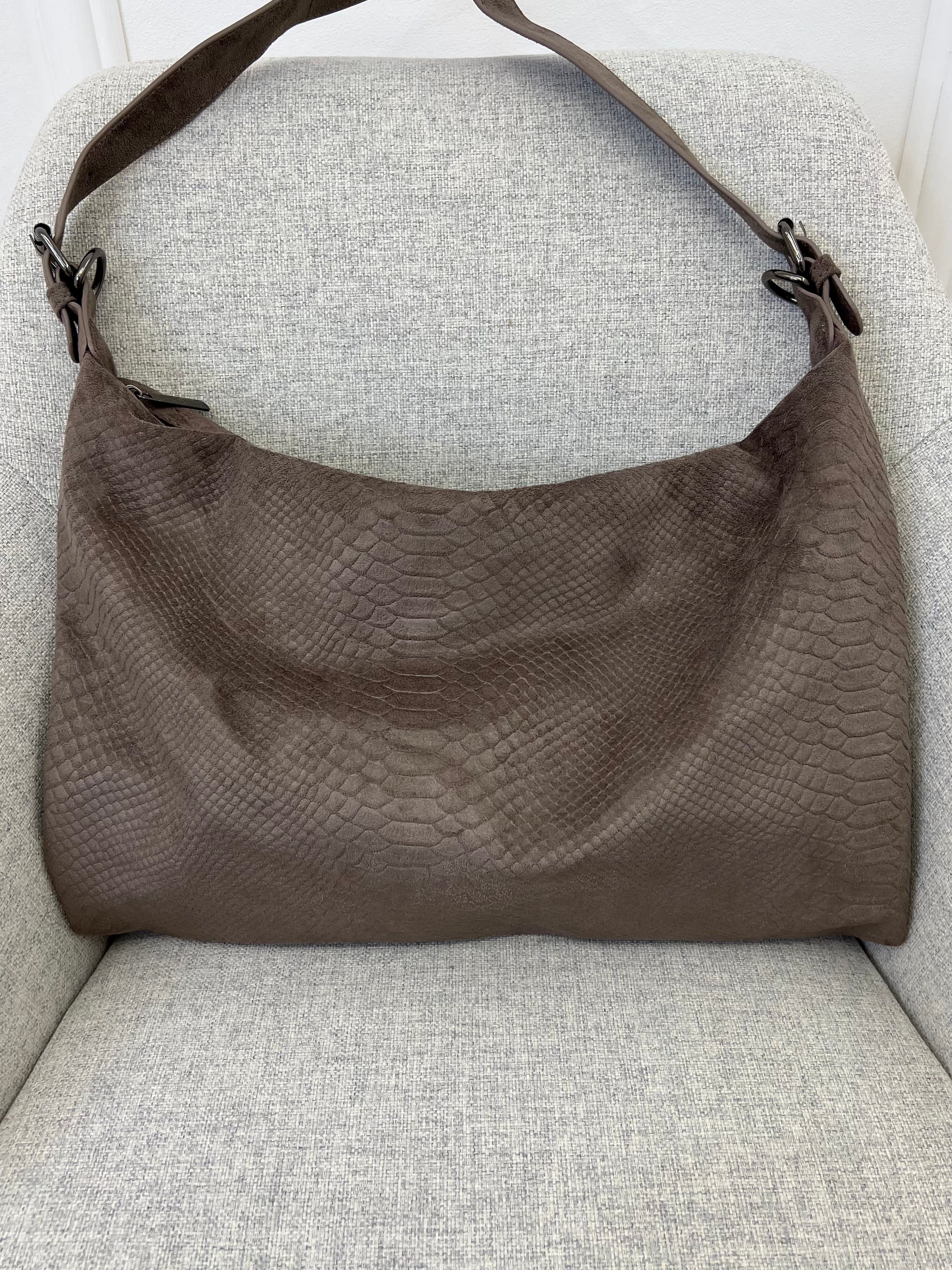 Borsa Sella Cocco Scamosciata 9747