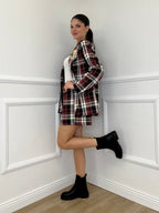 Completo Shorts A6964 Burgundy