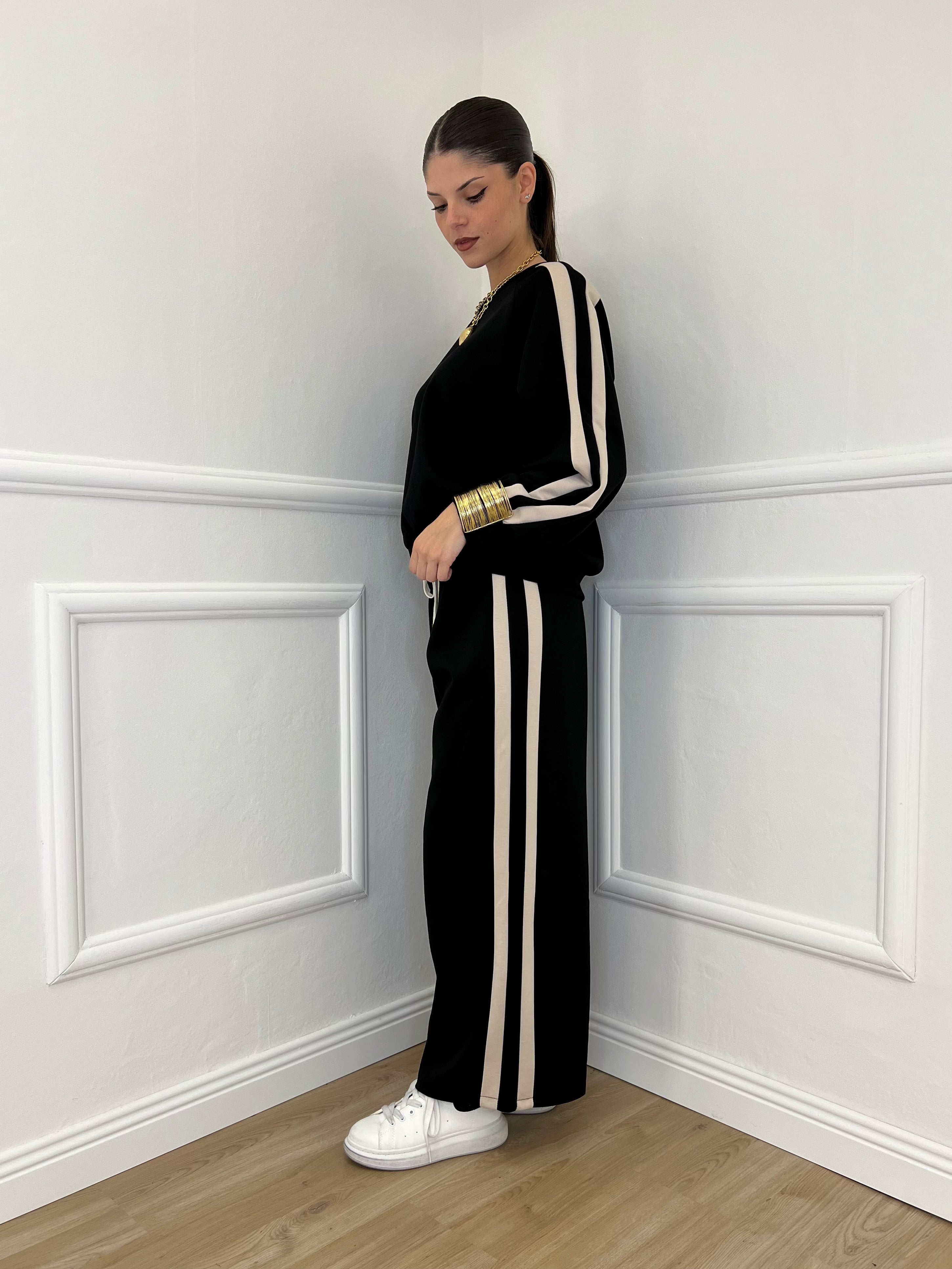 Tuta Bande 7937 Nero