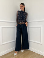 Panta Palazzo 18786 Blu