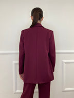 Tailleur Doppiopetto 2412 Burgundy