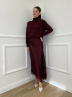 Maglia Bottoni YS9696 Burgundy