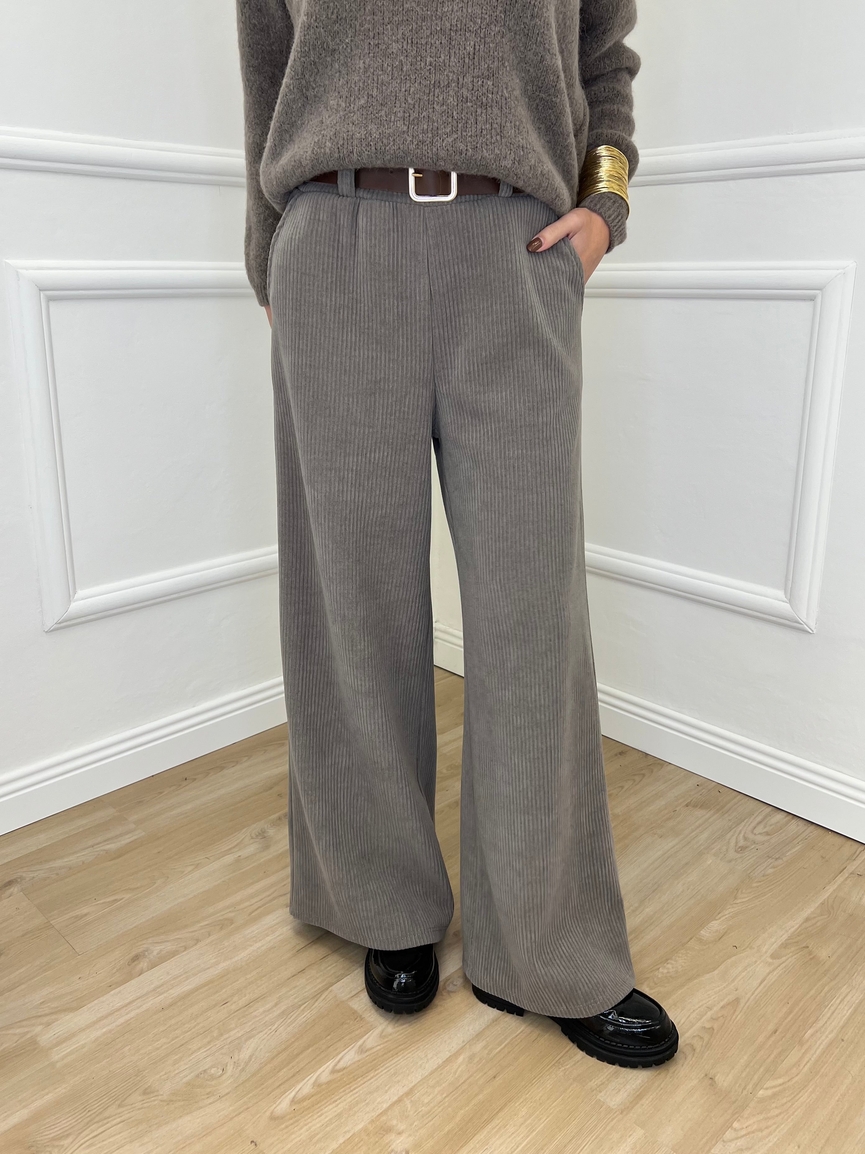 Pantalone Corduroy 6156 Taupe