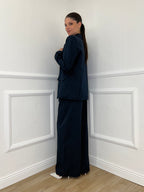 Micro Studded Suit L5181 Blue