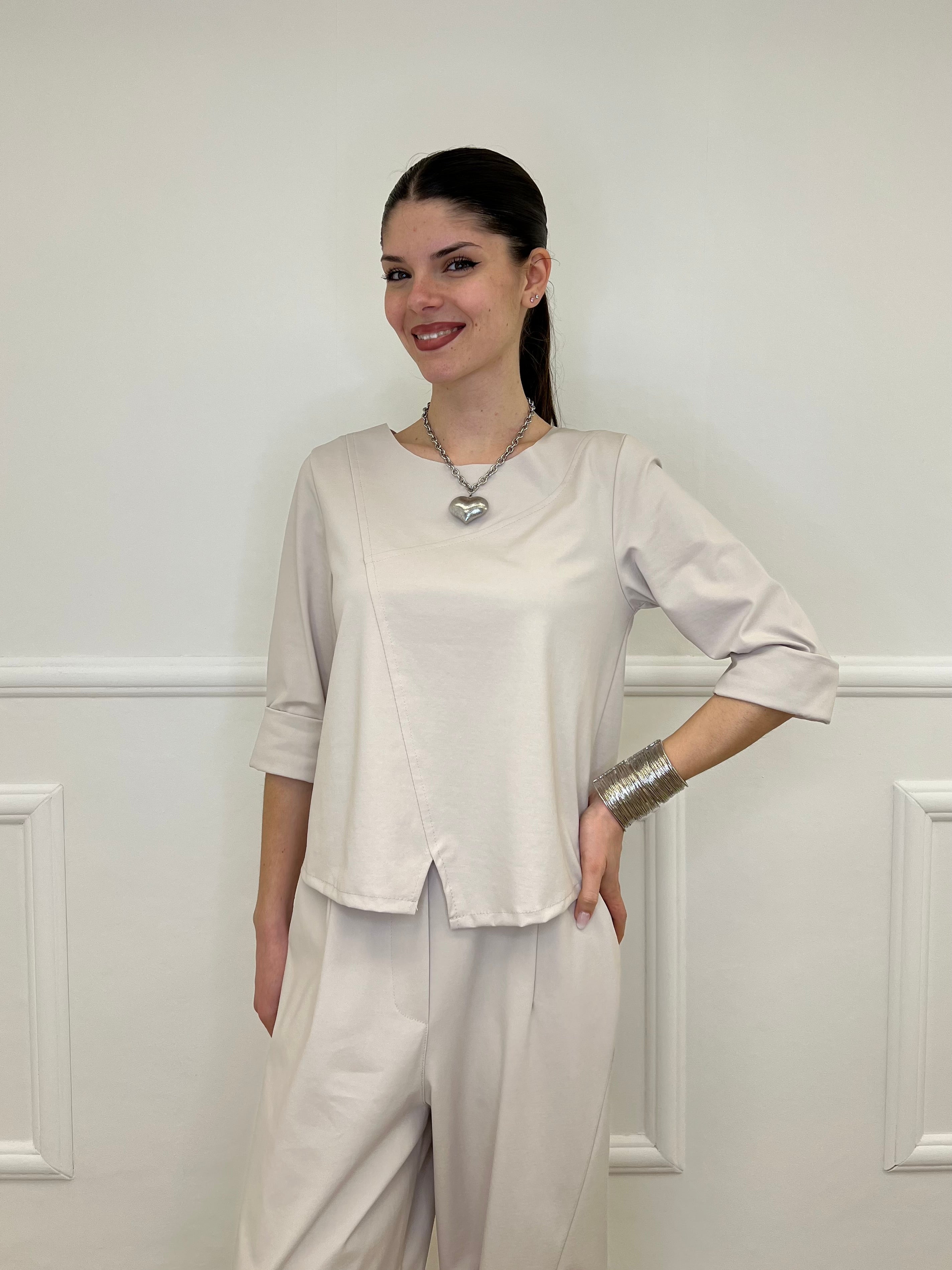 Completo Punto Milano 51266 Ecru