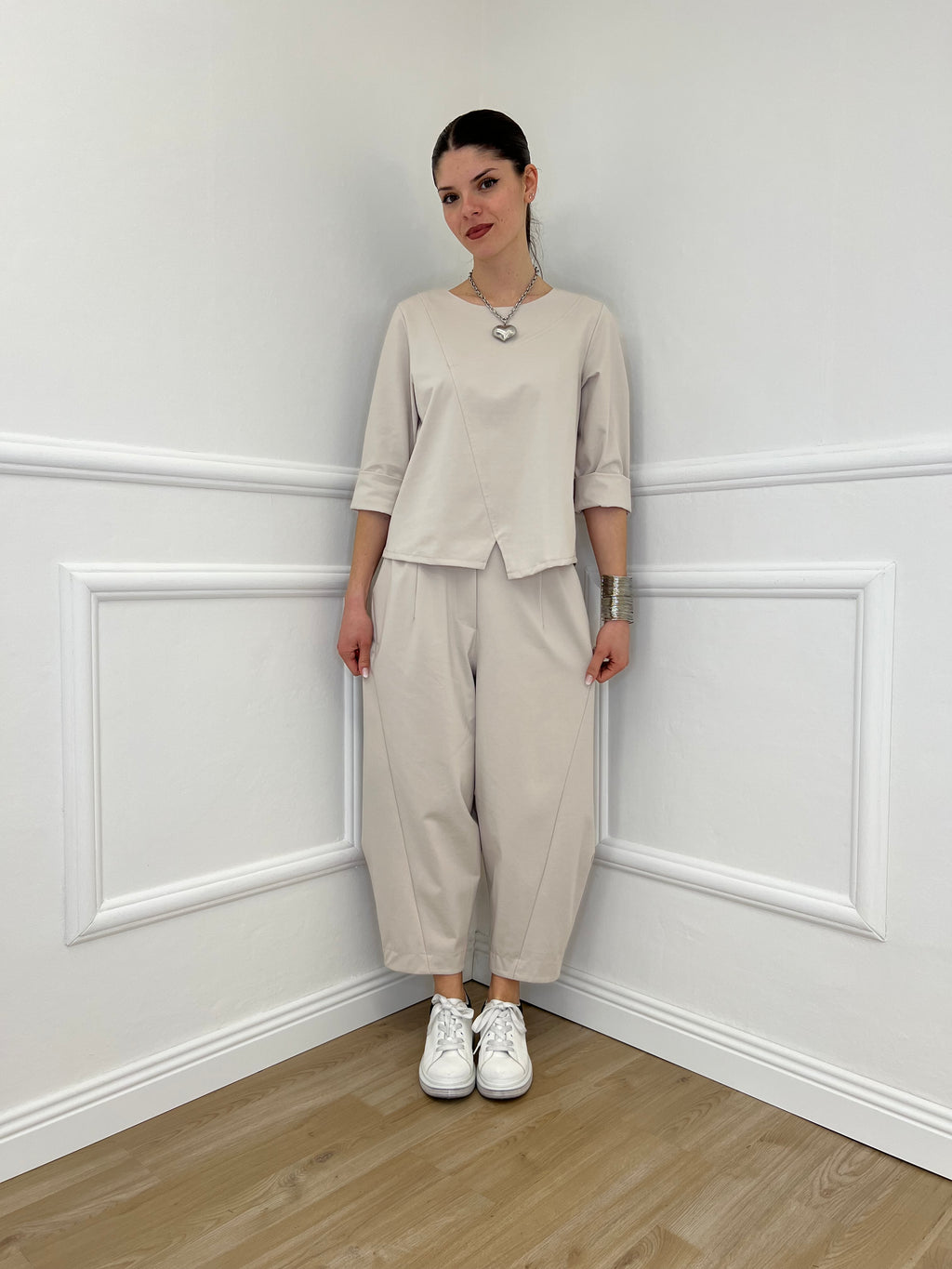 Completo Punto Milano 51266 Ecru