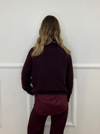 Pullover Mon Amour NZ5583 Burgundy