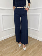 Pantalone Dritto Punto Milano 2403 Blu