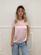 T-shirt In Raso 5055 Rosa