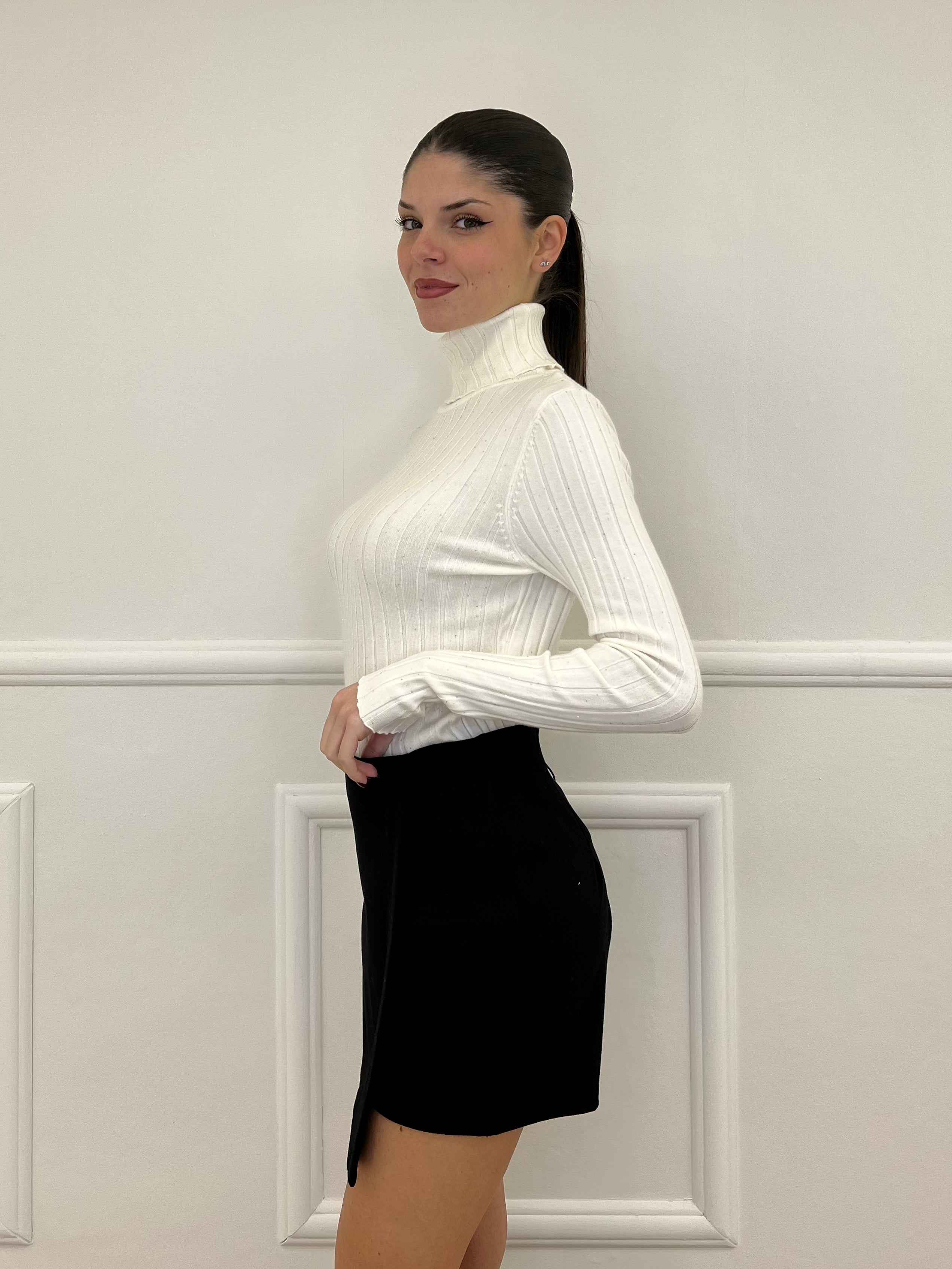 Dolcevita Coste Paillettes 5270 Panna