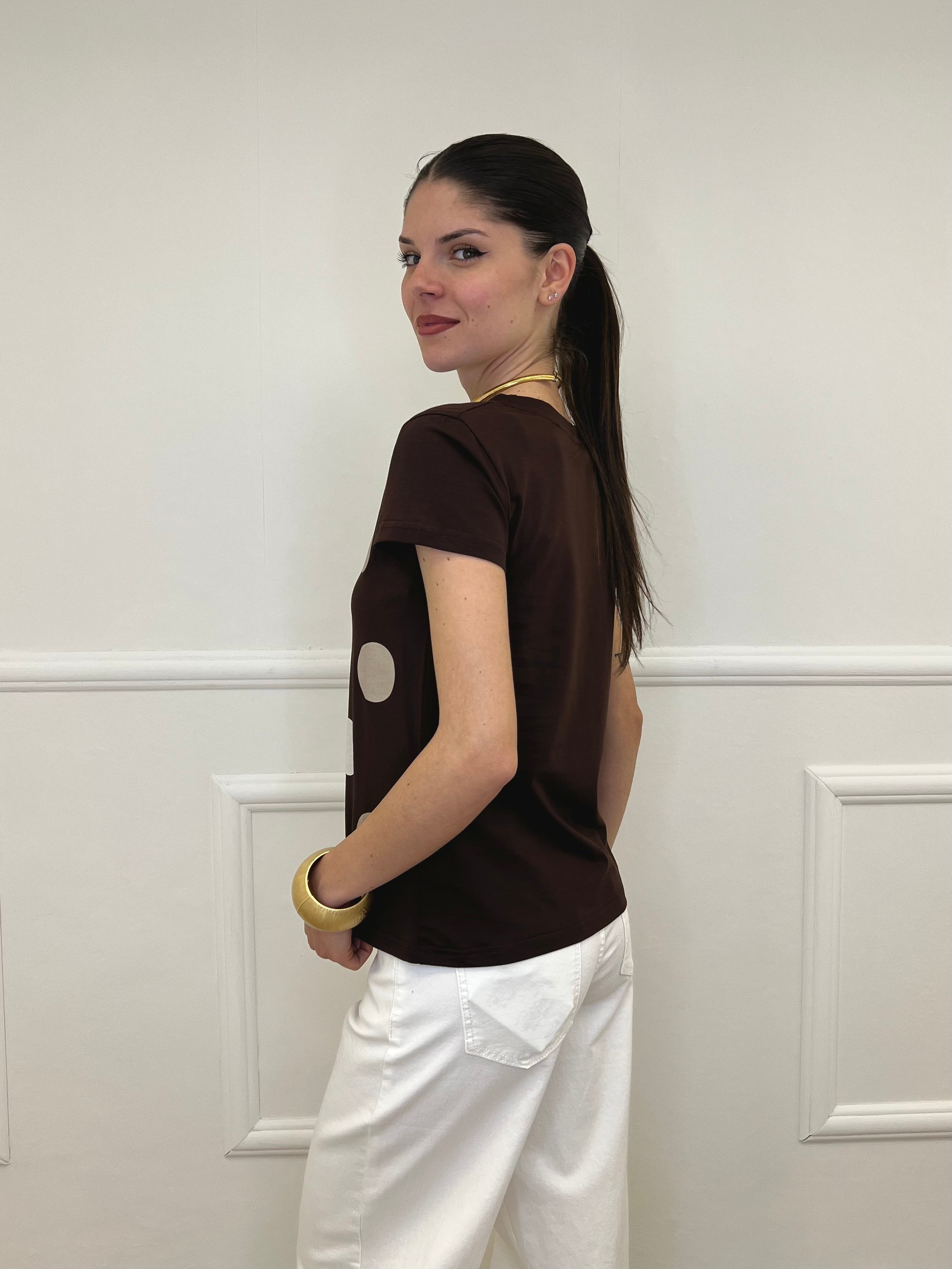 T-shirt Regular Fit Pois