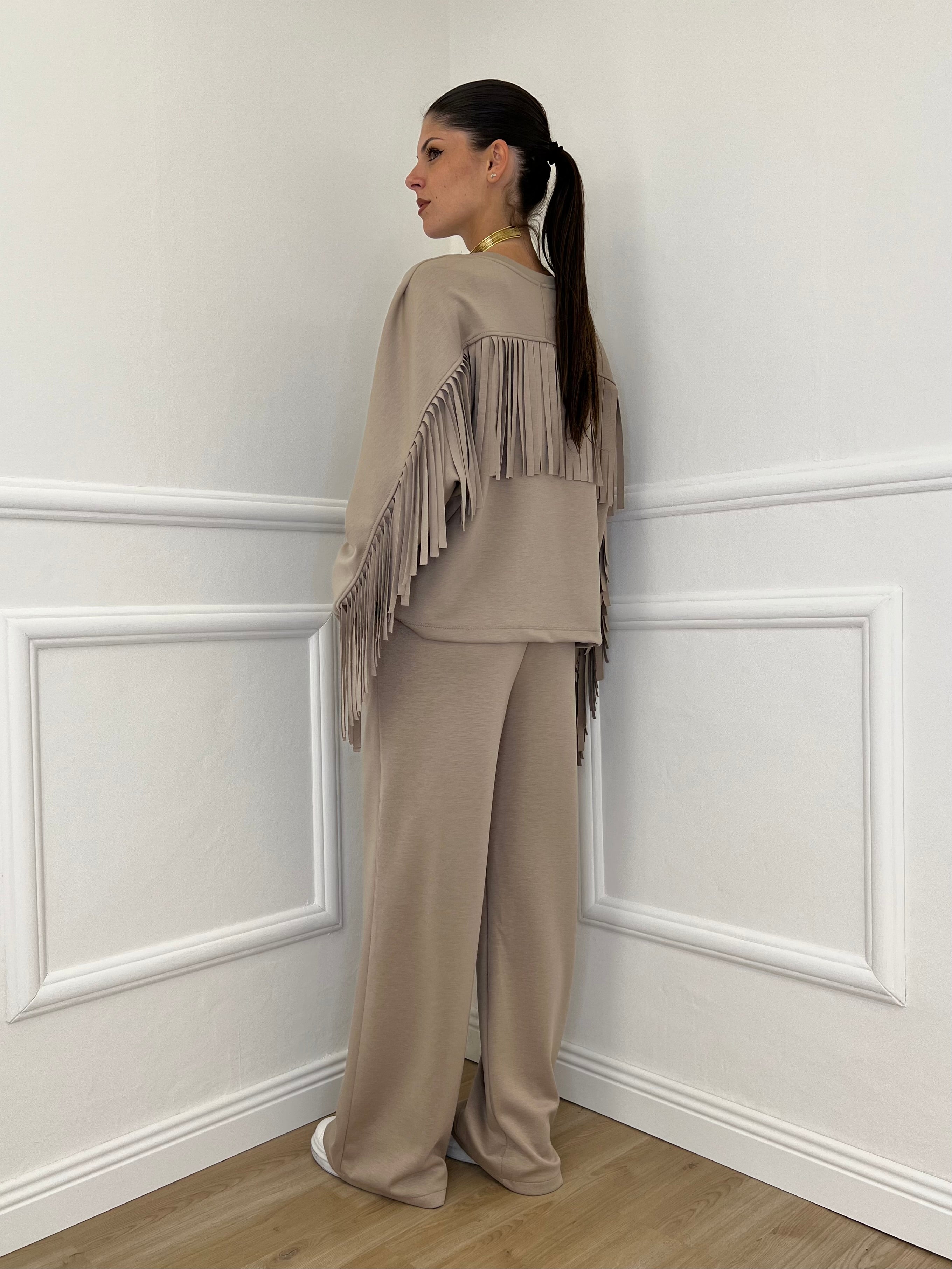 Felpa Frange 11792 Mocha