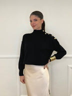 Maglia Bottoni YS9696 Nero