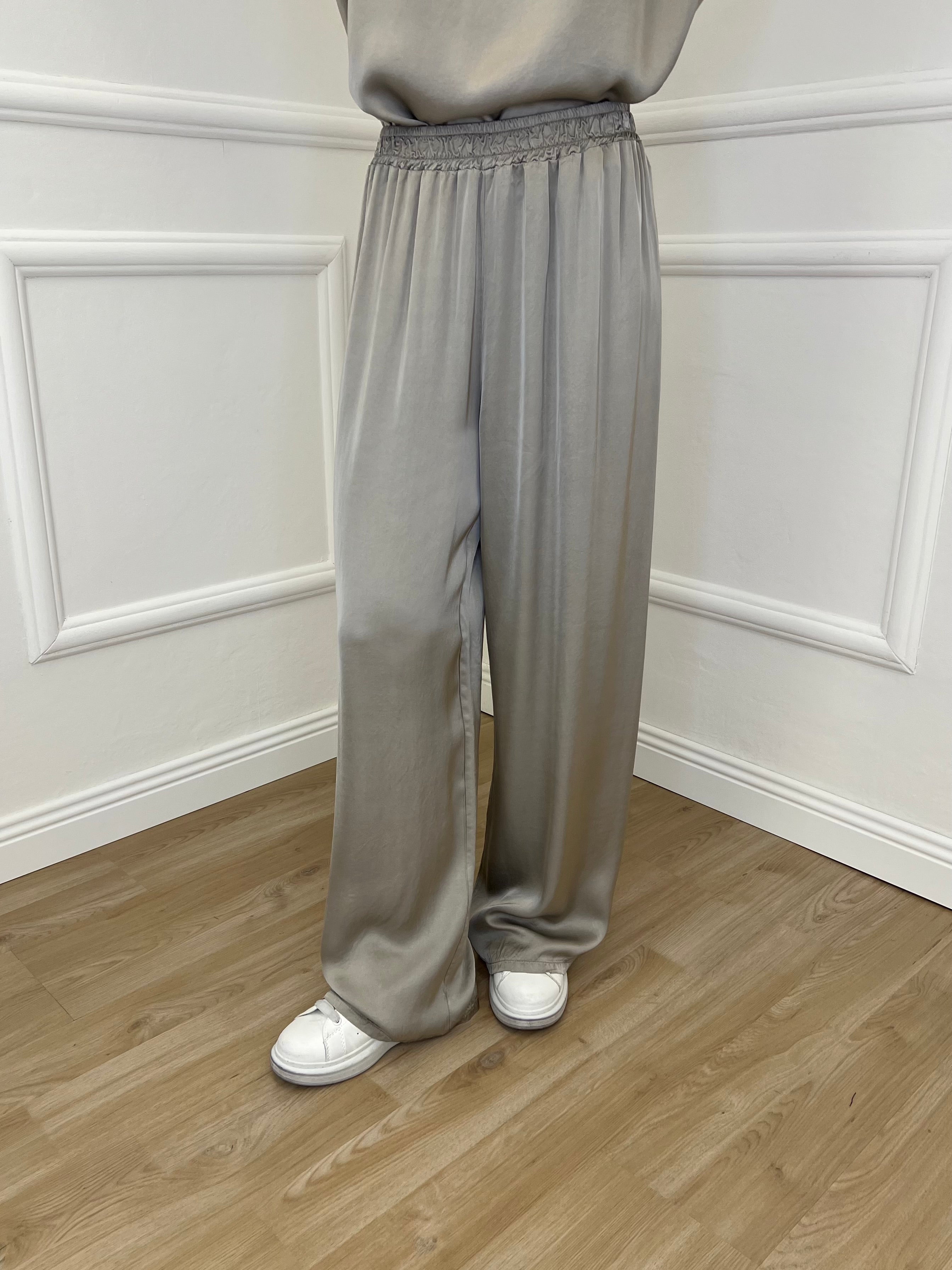 Completo Fluido Satin Con Lurex 061-062 Taupe