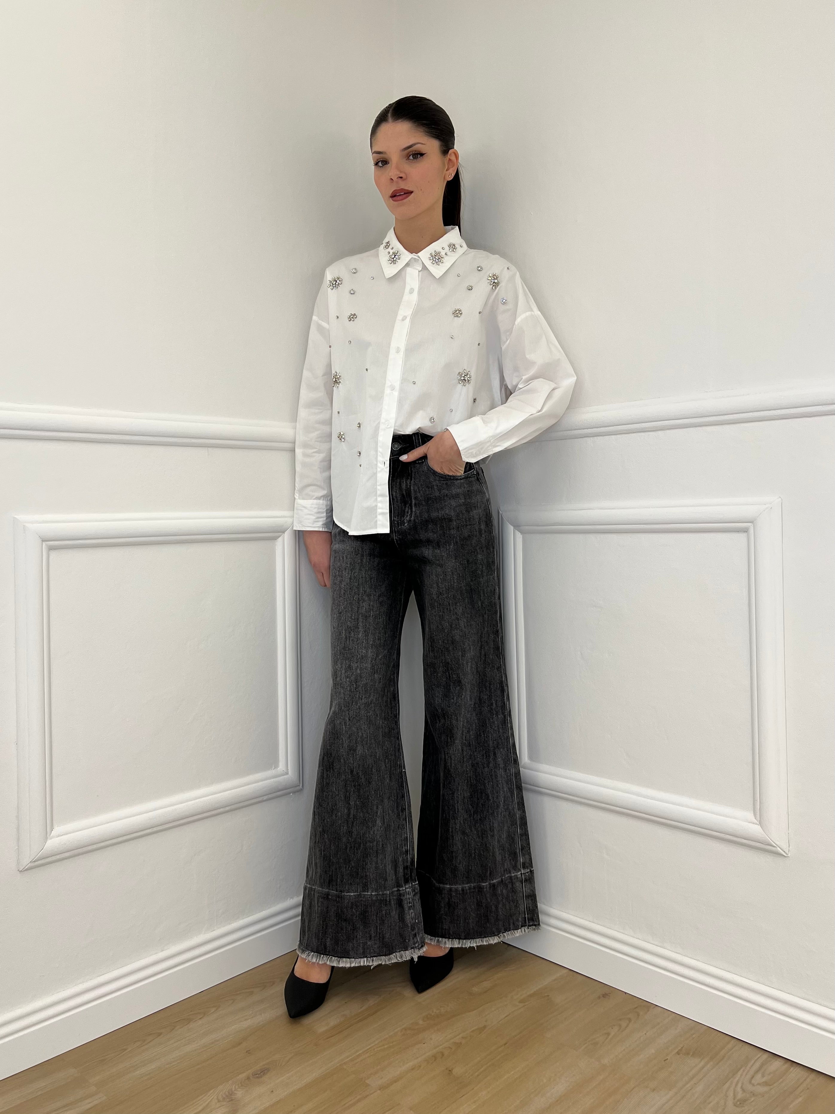 Camicia Cristalli 2478 Bianco