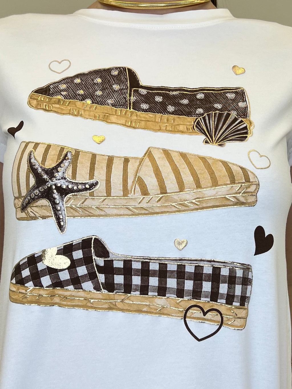 T-shirt Regular Fit Espadrillas