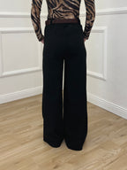Pantalone Corduroy Cintura 27998 Nero
