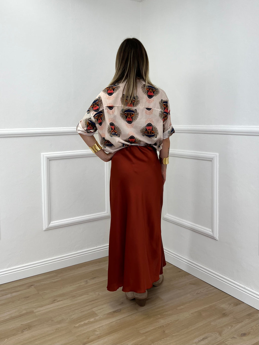 Longuette In Satin 2236 Rame