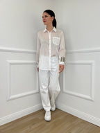 Jeans Balloon Slim 8059 Bianco