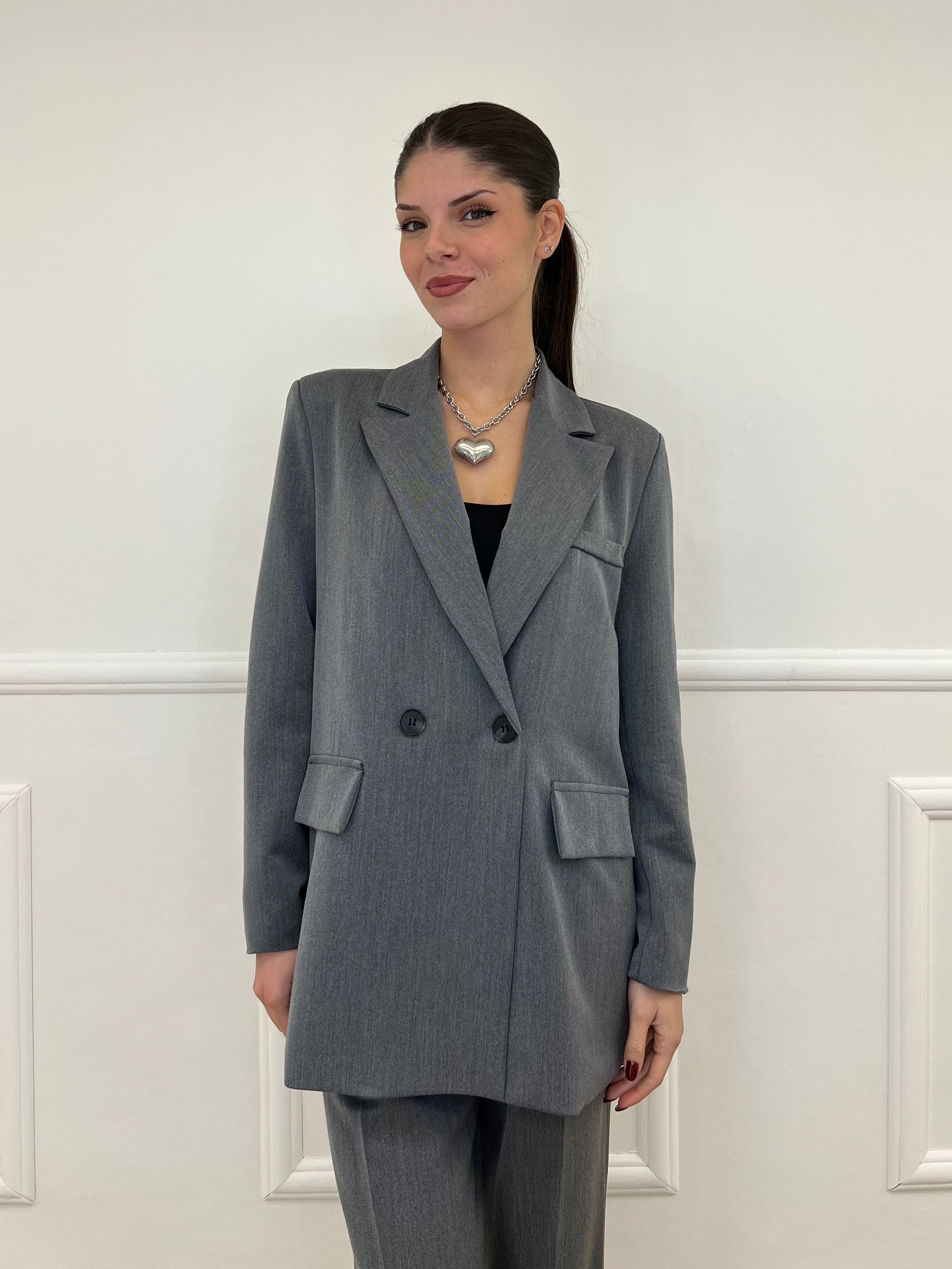 Tailleur Doppiopetto 2412 Grigio